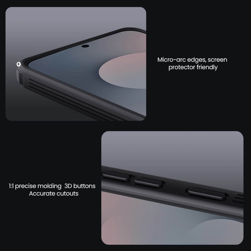 Чехол-крышка NILLKIN для Samsung Galaxy S25 FE (S25 Fan Edition) (серия CamShield Pro Magnetic case Clear version)
